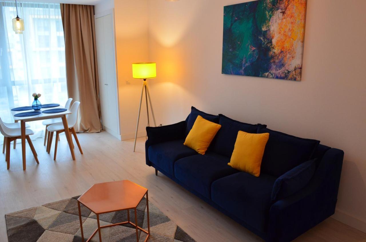 Aba'S Apart Onix Blue Mamaia Nord Năvodari Eksteriør billede