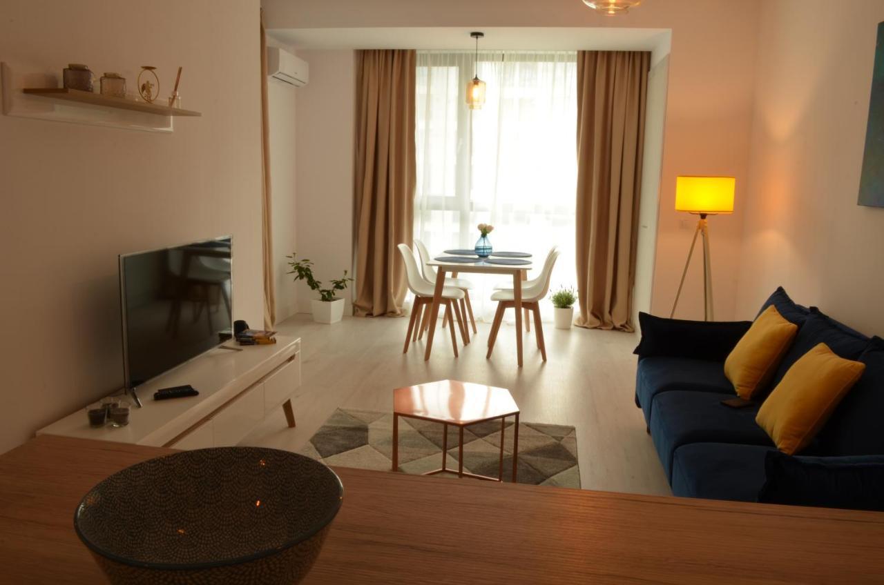 Aba'S Apart Onix Blue Mamaia Nord Năvodari Eksteriør billede