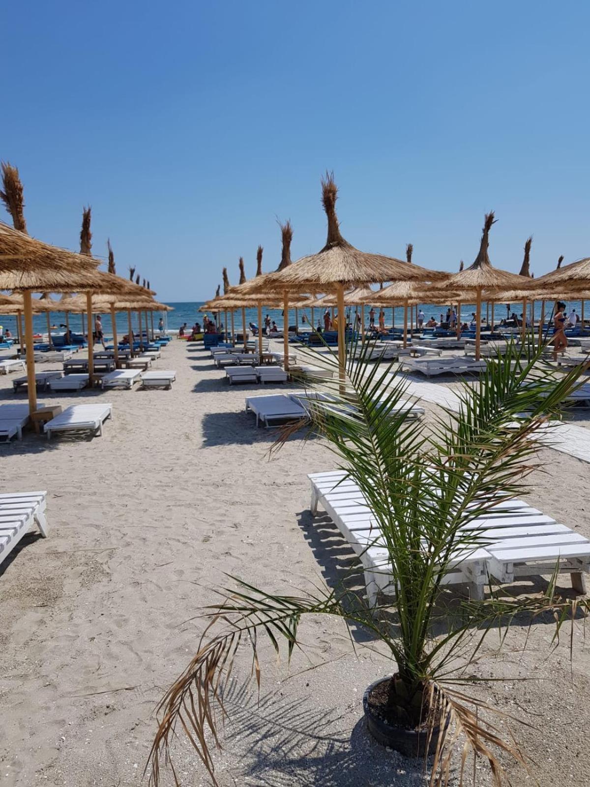 Aba'S Apart Onix Blue Mamaia Nord Năvodari Eksteriør billede